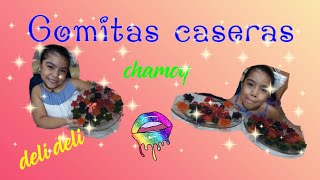 Receta gomitas caseras sin grenetina extra jugando y Creando con Isabella [upl. by Natsyrk]