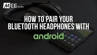 How to Pair your Bluetooth Headphone with Android Devices [upl. by Atsillac]