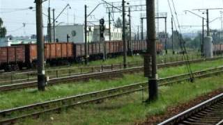 Marshalling yard at Lviv Lvov Lemberg Сортировочный вокзал в Львове [upl. by Locklin]