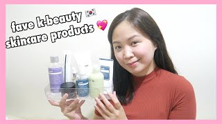 My Favorite Kbeauty Skincare Ft Wishtrend 💖✨ [upl. by Laerdna]