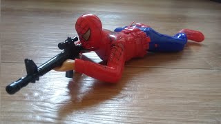 Toy crawling Spiderman [upl. by Lokcin]