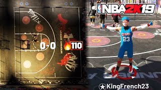 BEST PURE SHARP GOES ON 110 GAME WIN STREAK AT CAGES NBA 2K19 👑 [upl. by Alan]