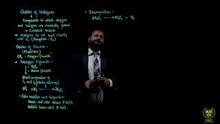 Oxides of Halogens  12th chemistry  Chp 05 [upl. by Powe]