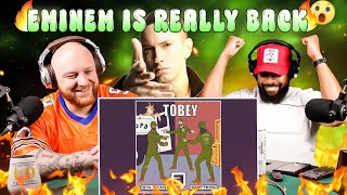 Tobey REACTION  Eminem ft Big Sean amp Babytron [upl. by Caprice]