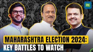 Five Key ‘Maha’ Battles Of Maharashtra Election  Mahayuti Vs Maha Vikas Aghadi [upl. by Hagi]