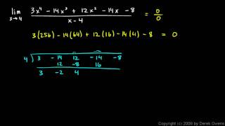 Calculus 25e  Limits for Rational Functions [upl. by Ham]