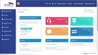 Assistance en ligne Topnet Comment modifier vos paramétres daccés sur votre espace client [upl. by Wauters667]