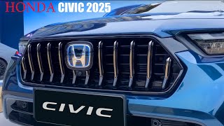 Honda CIVIC eHEV 2025  Closer Look [upl. by Noivad81]