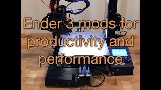 My preferred mods for the Ender3 [upl. by Ahsikar]