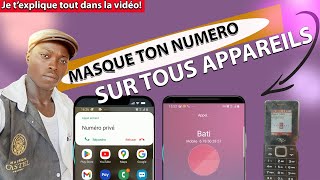 COMMENT MASQUER OU RENDRE INVISIBLE ET DEMASQUER UN NUMERO TELEPHONIQUE  Astuces et Codes Secrets [upl. by Eiramesor]