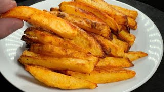 Pommes Frites NICHT FRITTIEREN Neues Rezept in 5 Minuten GOTT WIE LECKER [upl. by Tasiana219]