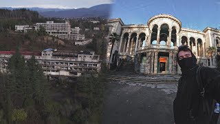 Exploring Stalins land worth 30000000 Abandoned city in Georgia [upl. by Mullen]