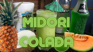 Midori Cocktails  Make a Midori Colada [upl. by Anael]