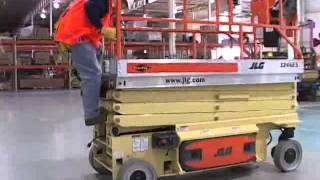 Scissor Aerial Lift Training JLG ES [upl. by Hal]