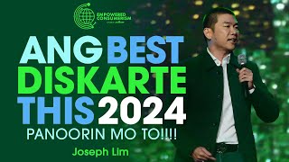 Best Diskarte for 2024 by Joseph Lim Hall of Famer of Empowered Consumerism OVI  AIM [upl. by Eednak139]