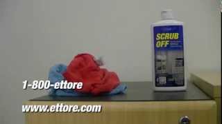 Remove Stubborn Water Spots with Ettore Scrub Off [upl. by Naginarb]