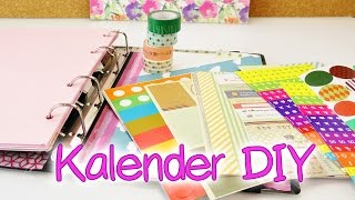 Kalender DIY  Woche gestalten mit neuen Stickern  Washi Tape  Mini Vintage HAUL [upl. by Ardnuhs755]