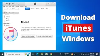 How to Download and Install iTunes on Laptop or PC [upl. by Chase]