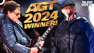 Richard Goodall and Journey Sing Together in the Finals  AGT 2024 Finals [upl. by Niemad]