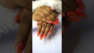 Acrylic nail extension 699 at lobhinbeauty WhatsApp for booking 9477502866 [upl. by Sang35]