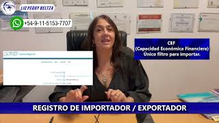 Registro Importador Exportador 2024 [upl. by Yebot654]