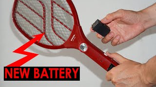 How to Replace Battery of Mosquito Racket at Home [upl. by Aciamaj326]