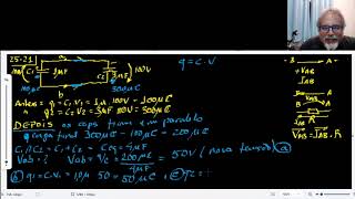 Exercícios de Capacitância resolvidos Cap 25 [upl. by Enelad]