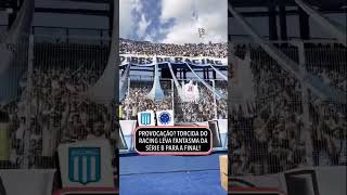 TORCIDA DO RACING FAZ ALUSÃO AO TRI DA SÉRIE B DO CRUZEIRO [upl. by Akinas]