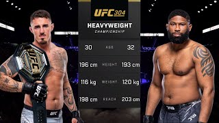 Tom Aspinall vs Curtis Blaydes Full Fight  UFC 304 Fight Night [upl. by Diana]