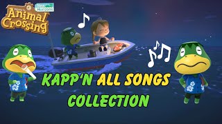 Kappn All Songs Collection in Animal Crossing New Horizons  Nintendo Diva [upl. by Job]