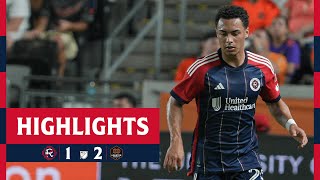 Highlights  Houston Dynamo FC vs New England Revolution [upl. by Anawyt]