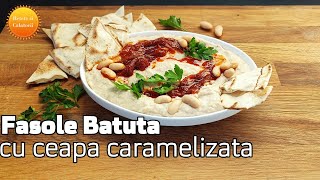 Reteta Rapida de Fasole Batuta  Deliciu de Post cu Ceapa Caramelizata [upl. by Garik]