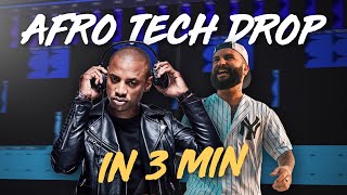 Afro Tech Drop in 3 Minutes  Like Moojo amp Da Capo  Afro House Tutorial [upl. by Ludovika]