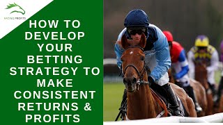 Planning Your Betting Strategy  Bet On Horse Race  Racing Profits [upl. by Notgnilra]