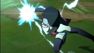 Saradas New Chidori Ultimate in Naruto X Boruto  Ultimate Ninja Storm connection [upl. by Aver]