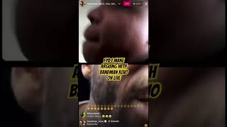 FYB Jmane Arguing With BandMan Kevo On Live‼️ [upl. by Isa]