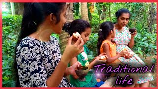 Taste of the village Walithalapa 🌱 fruit cup cake 🌱 village food traditional sri lanka 🌱 [upl. by Dickson]