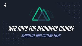 4 Sequelize and Dotenv Files  Overview and Implementation [upl. by Dagley86]