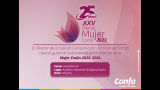 Proclamación Mujer Confa 2023  24 [upl. by Nessaj]