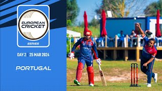 🔴 ECS Portugal 2024  Day 2  T10 Live Cricket  European Cricket [upl. by Meelak132]