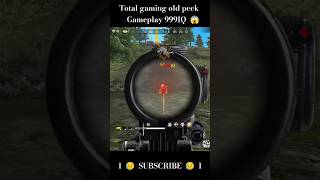 total gaming old peck gameplay 👺😱 freefire foryou shortsfeed shorts [upl. by Bush]