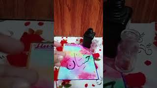 Hassan name arabiccalligraphy✨❤ for viralvideo likesubscribe sharecomment mychannel 🥰✍🏻🌹 [upl. by Airres]