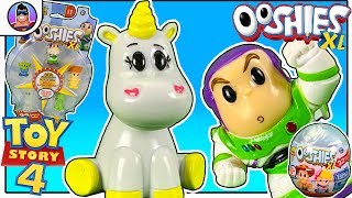 Toy Story Ooshies XL  Toy Story 4 Ooshies 6 Pack amp Mystery Egg Opening Limited Edition Buzz [upl. by Eserahc79]