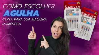 Dicas importantes Os tipos de agulha para Máquina Doméstica [upl. by Natsyrt799]