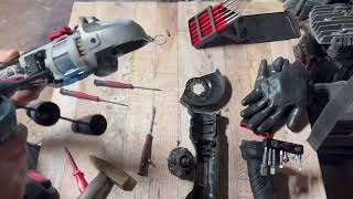 PARKSIDE PERFORMANCE Nearly BROKEN angle grinder PWSAP 20 Li C3 [upl. by Dusen]