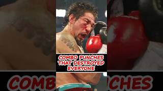 Combo Punches that Destroyed everyone boxing mannypacquiao shorts [upl. by Stephannie]