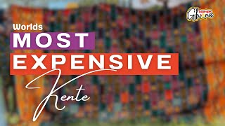 Most expensive Kente in the World [upl. by Ennovaj]