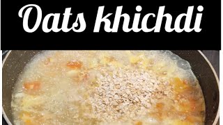 8month baby lunch recipeoats khichdi baby recipe [upl. by Akcira383]