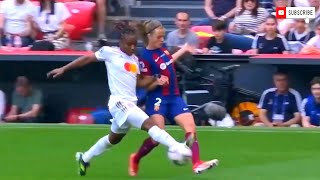 Melchie Lyon vs Barcelona Womens final Champions league highlights and Goals [upl. by Nosral]