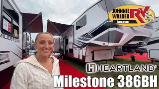 HeartlandMilestone386BH  by Johnnie Walker RV of Las Vegas Nevada [upl. by Earahs]